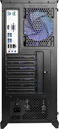 كمبيوتر مكتبي Apollo للألعاب - AMD Ryzen 5 5600G 6 core 3.9 جيجا هرتز - 16 جيجا DDR4 3200 ميجا هرتز - 1 تيرابايت M.2 NVMe SSD - WiFi - مراوح RGB - كمبيوتر مكتبي Windows 11 Pro (أبيض) in Kuwait