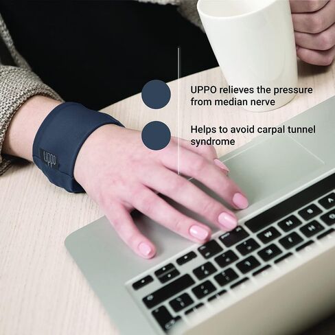 Wrist Rest for Keyboard and Mouse – Ergonomic Wrist Wraps for Better Support for Working or Gaming – Comfortable Hand Rest to Help Avoid Carpal Tunnel and Repetitive Strain – Mist Grey in Saudi Arabia