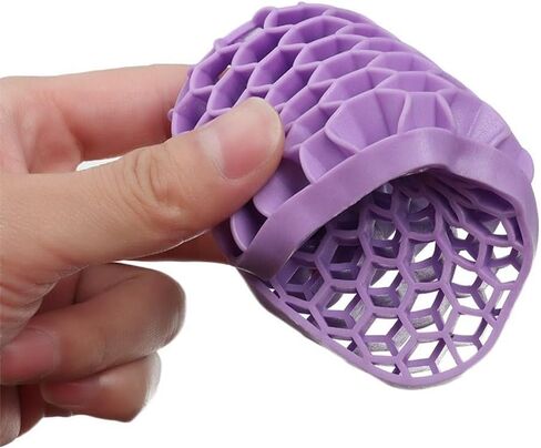 Wrist Rest Pad with Honeycomb Design, Purple Mouse Wrist Rest, Summer Cool Hand Pillow for Office, Home Pain Relief in Saudi Arabia