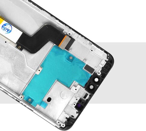 SRJTEK Screen Replacement for Xiaomi Redmi Note 6 Pro/Redmi Note 6pro LCD Display Touch Digitizer Panel with Frame Full Assembly Repair Kits Black in Saudi Arabia