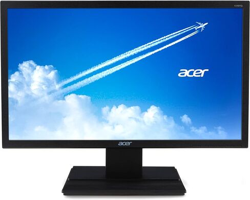 acer V246HQL 23.6" Full HD LED LCD Monitor - 16:9 - Black - Vertical Alignment (VA) - 1920 x 1080-16.7 Million Colors - 250 Nit - 5 ms GTG - 60 Hz Refresh Rate - HDMI - VGA in Saudi Arabia