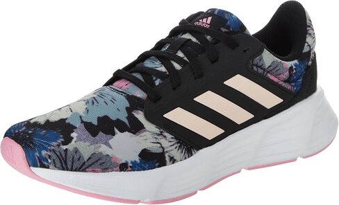 حذاء الجري Galaxy 6 للسيدات من adidas، وردي/أبيض، 10 M US in Saudi Arabia