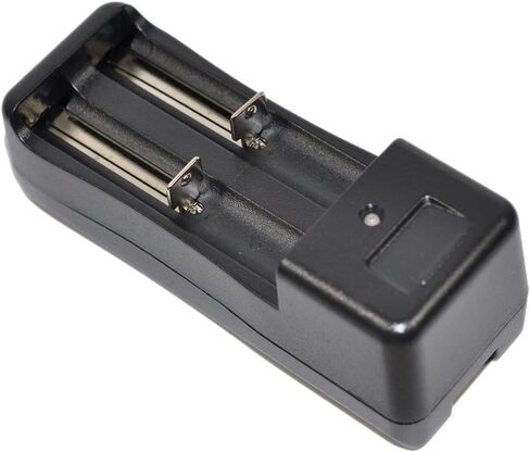 Battery Charger AC Wall Dual Universal for 3.6/3.7v li-ion 18650 18500 16340 14500 18350 10440 14280 Simplified Version s1a in Saudi Arabia