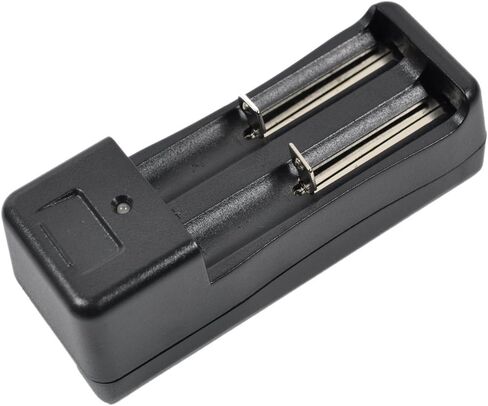 Battery Charger AC Wall Dual Universal for 3.6/3.7v li-ion 18650 18500 16340 14500 18350 10440 14280 Simplified Version s1a in Saudi Arabia