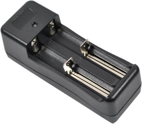 Battery Charger AC Wall Dual Universal for 3.6/3.7v li-ion 18650 18500 16340 14500 18350 10440 14280 Simplified Version s1a in Saudi Arabia