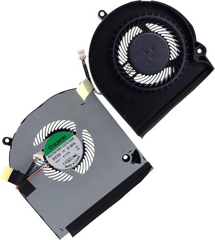 Deal4GO 5V CPU Cooling Fan 4D3V1 w/Graphics GPU Fan JWH30 Replacement for Dell Alienware 15 R3 15 R4 P69F (with GTX 1060 1070 1080) in Saudi Arabia