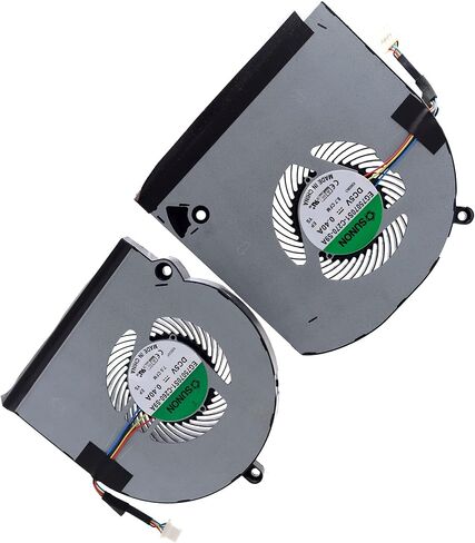 Deal4GO 5V CPU Cooling Fan 4D3V1 w/Graphics GPU Fan JWH30 Replacement for Dell Alienware 15 R3 15 R4 P69F (with GTX 1060 1070 1080) in Saudi Arabia