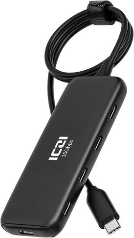 USB C Hub, ICZI USB C 3.2 Hub with 1.31ft Extended Cable,10Gbps Data USB C Splitter,USB C Ports for MacBook Pro/Air, iMac Pro, Surface Pro, iPad Pro, XPS, PC(Not Support Charging/Monitor) in Saudi Arabia