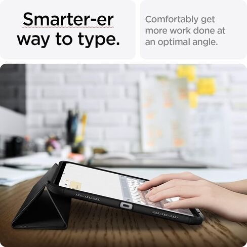 Spigen Rugged Armor Pro مصمم لجهاز iPad 10.9 بوصة، حافظة iPad الجيل العاشر (2022) - أسود in Kuwait