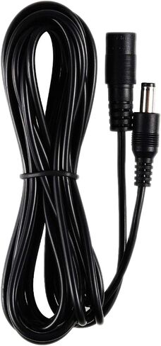 سلك تمديد DC CCTV 3m (10ft) 2.1x5.5mm DC 12V كابل تمديد الطاقة لكاميرات CCTV الأمنية كاميرا IP NVR ذكر إلى أنثى يمكن أن يكون في سلسلة in Saudi Arabia
