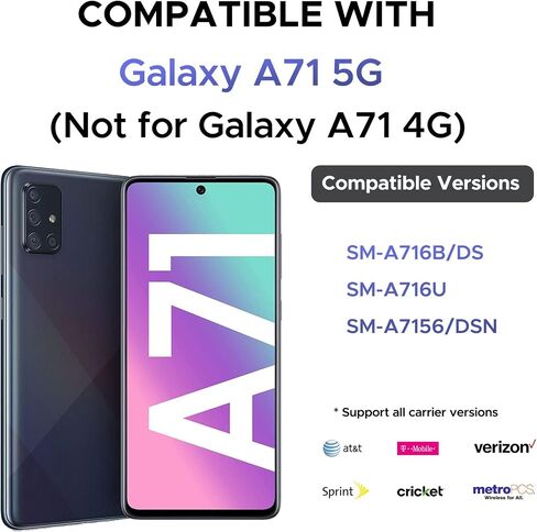 فقط لاستبدال بطارية Galaxy A71 5G، مع فيديو تعليمي، بطارية EB-BA907ABY لجهاز Samsung Galaxy A71 5G (ليست لهاتف Galaxy A71 4G) مع تعليمات التثبيت ومجموعة أدوات الإصلاح in Saudi Arabia