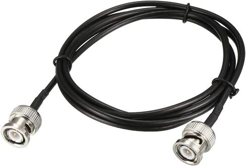 uxcell BNC Male to Male Coaxial Jumper Cable 50 Ohm 1.64 Feet RG174 in Kuwait