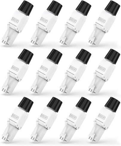 موصل Cat6A Cat6 RJ45 بدون أدوات، قابس وحدات إنهاء المجال UTP Cat 6a لكابل إيثرنت غير محمي 23-26 AWG، 6 عبوات in Saudi Arabia
