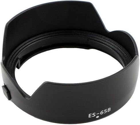 Camera Lens Hood Shade, Dedicated Bayonet Mount Hood Compatible for Canon RF 50mm f/1.8 STM Lens for R100 R50 R10 R7 R6 Mark II R6 R5 RP R Replaces ES-65B in Kuwait