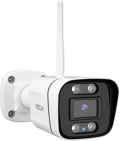 FOSCAM 3K 5MP Security Cameras Wireless Outdoor, 5GHz&2.4GHz WiFi Surveillance Camera for Home Security Outside, 120° FoV, 6X Zoom, AI Detect Human/Vehicle, 66FT Color Night Vision, IP66 in Saudi Arabia