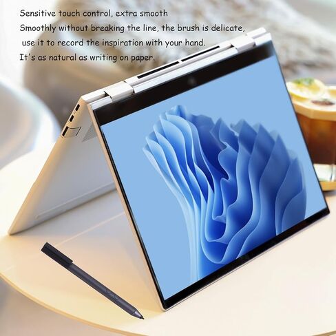 قلم MPP 1.51 لقلم HP MPP 1.51 متوافق مع قلم HP Spectre X360/Envy X360/Pavilion X360 2 في 1 (أسود) in Saudi Arabia