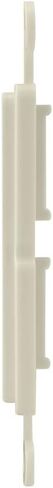 2-Port Keystone Insert Strap, Ivory in Saudi Arabia