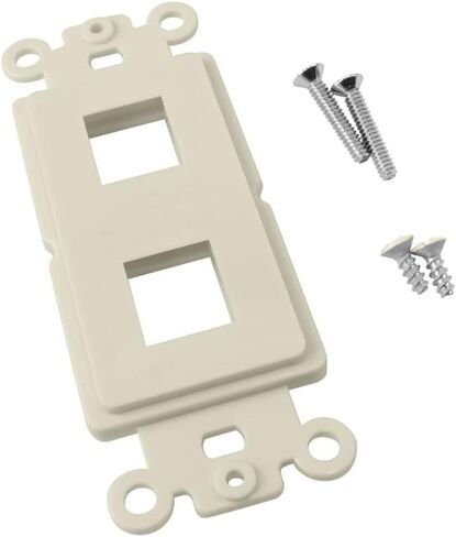 2-Port Keystone Insert Strap, Ivory in Saudi Arabia