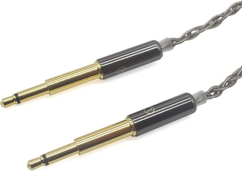 Youkamoo 4 دبوس XLR متوازن 8 النواة الفضة مطلي مضفر استبدال ترقية كابل ل Meze 99 الكلاسيكية in Saudi Arabia