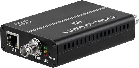 HAS-101 MPEG4 HD 1080P 1080i 60 Fps H.264 SDI Video Encoder SDI to H.264 RTMP RTSP UDP HTTP M3U8 Multicast SRT Encoder IPTV Transmitter Hardware for Facebook YouTube Twitch RTMP RTMPS Live in Saudi Arabia