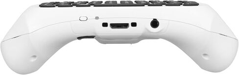 Mini Game Keyboard for Xbox Series X/Series S/One/One S Controller, Chatpad Keypad with 2.4G Receiver and 3.5mm Audio Jack, QWERTY Layout (White) in Saudi Arabia