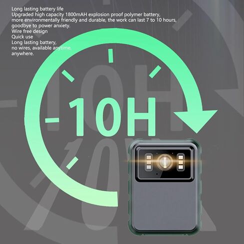 كاميرا حقيبة ظهر للكاميرا فائقة الدقة 2K، مقاومة للماء بزاوية واسعة وكبيرة، كاميرا بمشبك خلفي، كاميرا متعددة الوظائف للتسجيل الرياضي (أسود) in Kuwait