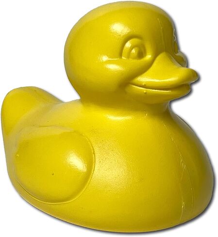 The Good Duck - BPA & PVC Free Rubber Duckie Baby Bath Toy Teether - Yellow in Saudi Arabia