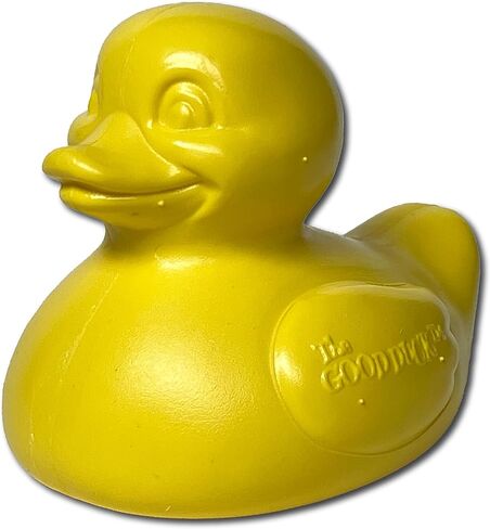 The Good Duck - BPA & PVC Free Rubber Duckie Baby Bath Toy Teether - Yellow in Saudi Arabia