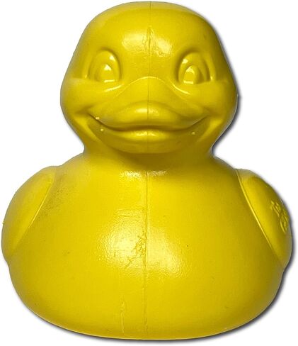 The Good Duck - BPA & PVC Free Rubber Duckie Baby Bath Toy Teether - Yellow in Saudi Arabia