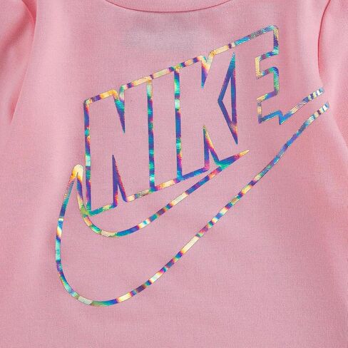 Nike Baby Girl's Sportswear Fleece Leggings Set (Toddler) Black 3 Toddler in Saudi Arabia