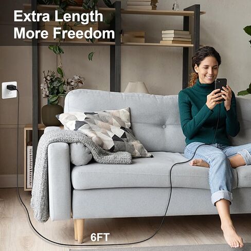 شاحن حائط Samsung A15 USB C، 25 وات PD شاحن سريع كتلة صندوق الطوب لهاتف Galaxy A55 A54 5G، A14، S24، S23، A53، A24، A13، A12، A03S، S22 Ultra، S22، S21 FE 5G، S20، S10، Pixel كابل 8A 8 7A 7 6 Pro & 6ft نوع C in Kuwait