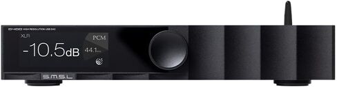 S.M.S.L D400 PRO عالية الدقة USB DAC AK449EX+AK4191EQ رقائق MQA XMOS XU-316 DSD512 PCM 32 بت/768 كيلو هرتز USB/بصري/محوري/I2S/بلوتوث/AES مدخل مع جهاز تحكم عن بعد (أسود) in Kuwait