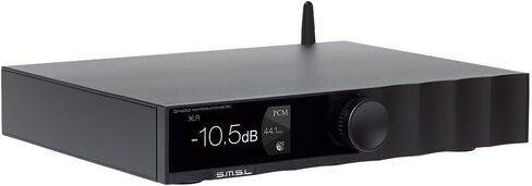 S.M.S.L D400 PRO عالية الدقة USB DAC AK449EX+AK4191EQ رقائق MQA XMOS XU-316 DSD512 PCM 32 بت/768 كيلو هرتز USB/بصري/محوري/I2S/بلوتوث/AES مدخل مع جهاز تحكم عن بعد (أسود) in Kuwait
