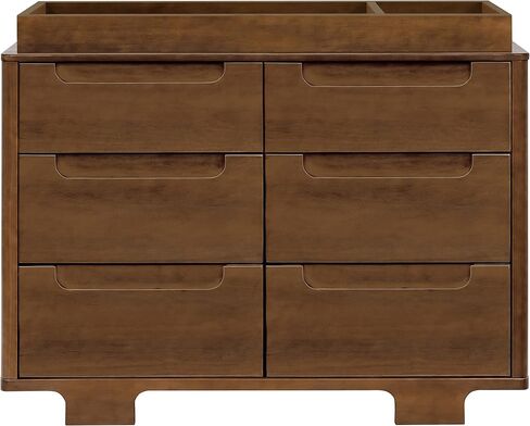 Babyletto Yuzu 6-Drawer Dresser in Washed Natural, Greenguard Gold Certified in Saudi Arabia