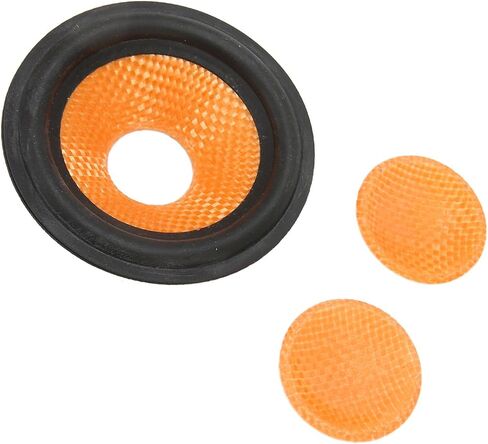 Paper Speaker Cone Subwoofer Cones,0.8 Inches Inner Diameter with Rubber Surround,Speaker Cone Drum Paper for 3 Inches Speaker in Saudi Arabia