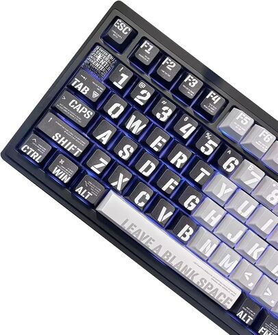Raving Theme 157 Key PBT Keycaps Cherry Custom Keycap Set for 61/87/104/108 Cherry MX Switch Mechanical Keyboards in Saudi Arabia