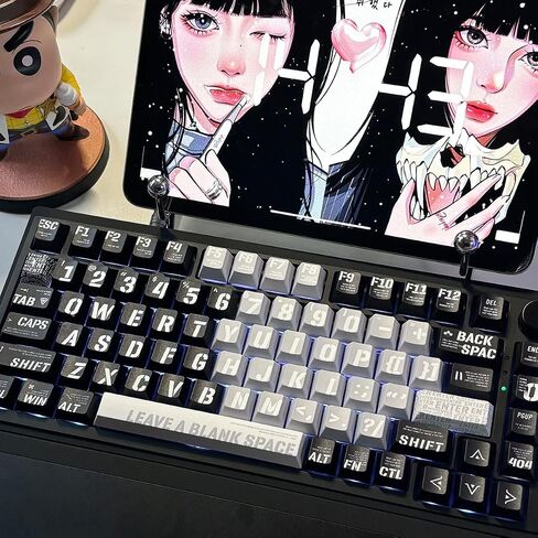 Raving Theme 157 Key PBT Keycaps Cherry Custom Keycap Set for 61/87/104/108 Cherry MX Switch Mechanical Keyboards in Saudi Arabia
