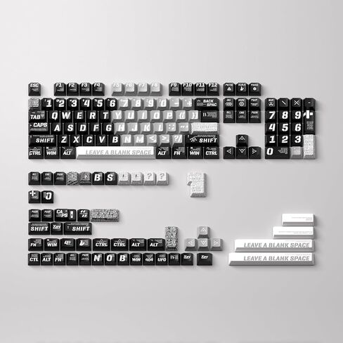 Raving Theme 157 Key PBT Keycaps Cherry Custom Keycap Set for 61/87/104/108 Cherry MX Switch Mechanical Keyboards in Saudi Arabia