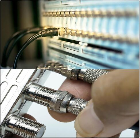 MECCANIXITY Coaxial Cables 240 Type SMA Male to SMA Female Low Loss Coaxial Cable 2FT Black 2Pcs in Saudi Arabia