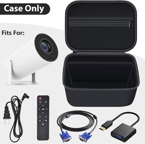 Mini Projector Case Compatible with Magcubic for Alwtniet for Limimart for Aubor for HIPPUS Portable Projector 4K 1080P Support, Storage Holder Organizer for Smart Projector, Accessories (Box Only) in Saudi Arabia
