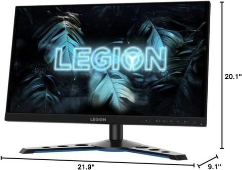 Lenovo Legion Y25g-30 شاشة LCD للألعاب مقاس 24.5 بوصة Full HD WLED - 16:9 - أسود in Saudi Arabia