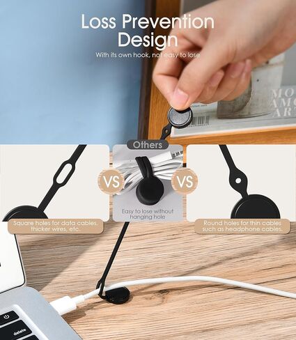 20Pcs Nearockle Reusable Magnetic Cable Ties, 2024 Upgraded 7.3"&3.3" N52 Strong Magnet Cable Clips Cord Organizer for Desk Electrical Cords, Charging Cords, Whiteboard Fridge Magnets (Black) in Saudi Arabia