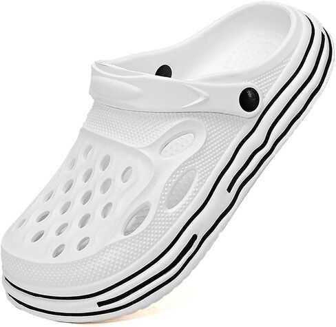 Men's Women's Summer Lightweight Breathable Garden Shoes Hole Sandals Clogs Shoes in Kuwait