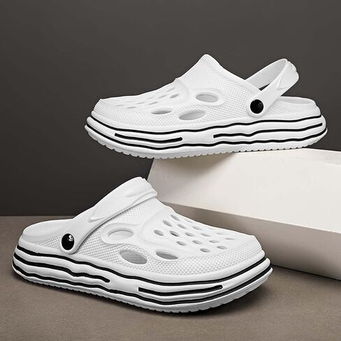 Men's Women's Summer Lightweight Breathable Garden Shoes Hole Sandals Clogs Shoes in Kuwait