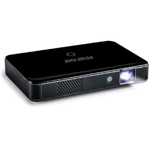 Miroir M220 HD Pro Portable 720p Projector; Auto Focus and Keystone ;HDMI; USB – C Charge & Video; Rechargeable Battery; 1080p Supported