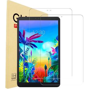 2 Pack Tempered Glass Screen Protector for LG G Pad 5 10.1 Inch, for 10.1 inch LG G Pad 5 2019(LM-T600 / LM-T605), 9H Hardness, Touch Pencil Compatible,Case Friendly