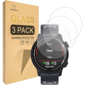 واقي شاشة Mr.Shield متوافق مع COROS PACE 2 [زجاج مقسّى] [3-PACK] [زجاج ياباني بصلابة 9H]