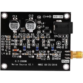1.5GHz Noise Source tracking/DC 12V Track Noise Source Board Module Noise Source Simple Spectrum External Tracking Source SMA Generator