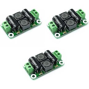 3pcs 0-50V 4A DC Power Supply Filter Board Class D Power Amplifier Interference Suppression Board Car EMI Industrial Control Panel