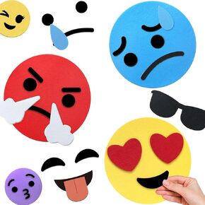 Emotion Toys for Kids Social Emotional Learning Games, Montessori Sensory Toys, Emotional & Feelings Creative Crafts Kit, Toddler Social Skills Learning Activities Kindergarten Must Haves